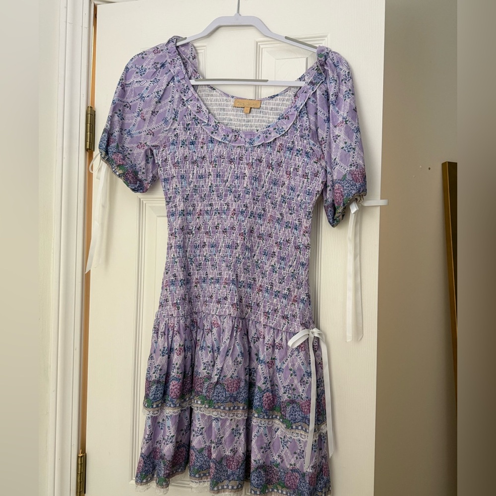Floral Purple Dress